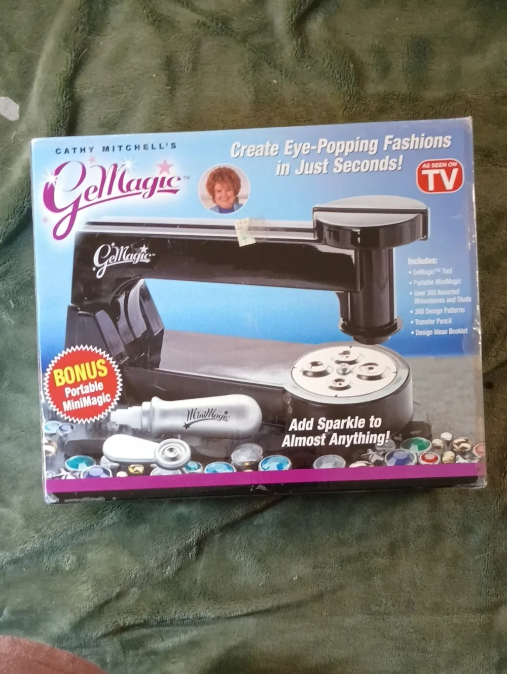 Cathy Mitchell GelMagic Jewel Applicator Machine - Black